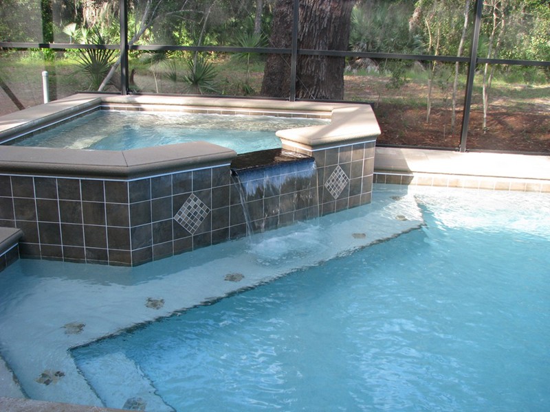 Pool And Spa Gallery Raszl Inc Palm Coast Pool And Spa Builders