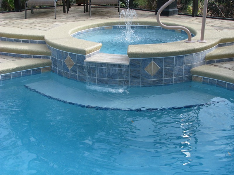 Pool And Spa Gallery Raszl Inc Palm Coast Pool And Spa Builders