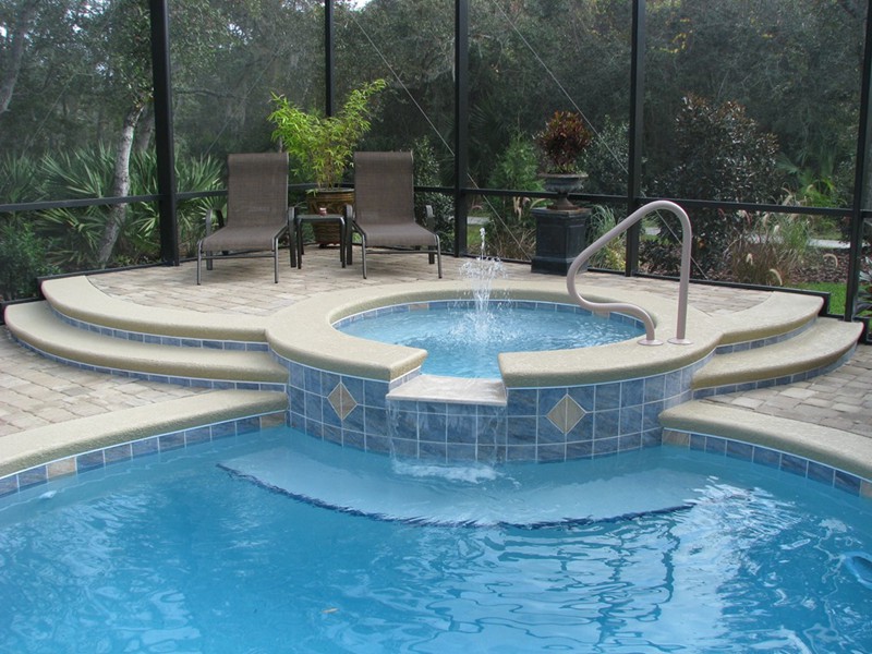 Pool And Spa Gallery Raszl Inc Palm Coast Pool And Spa Builders