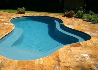 pool deck